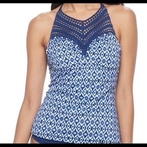 Apt. 9 High Neck Tankini